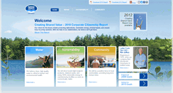 Desktop Screenshot of citizenshipreport.nestle-watersna.com